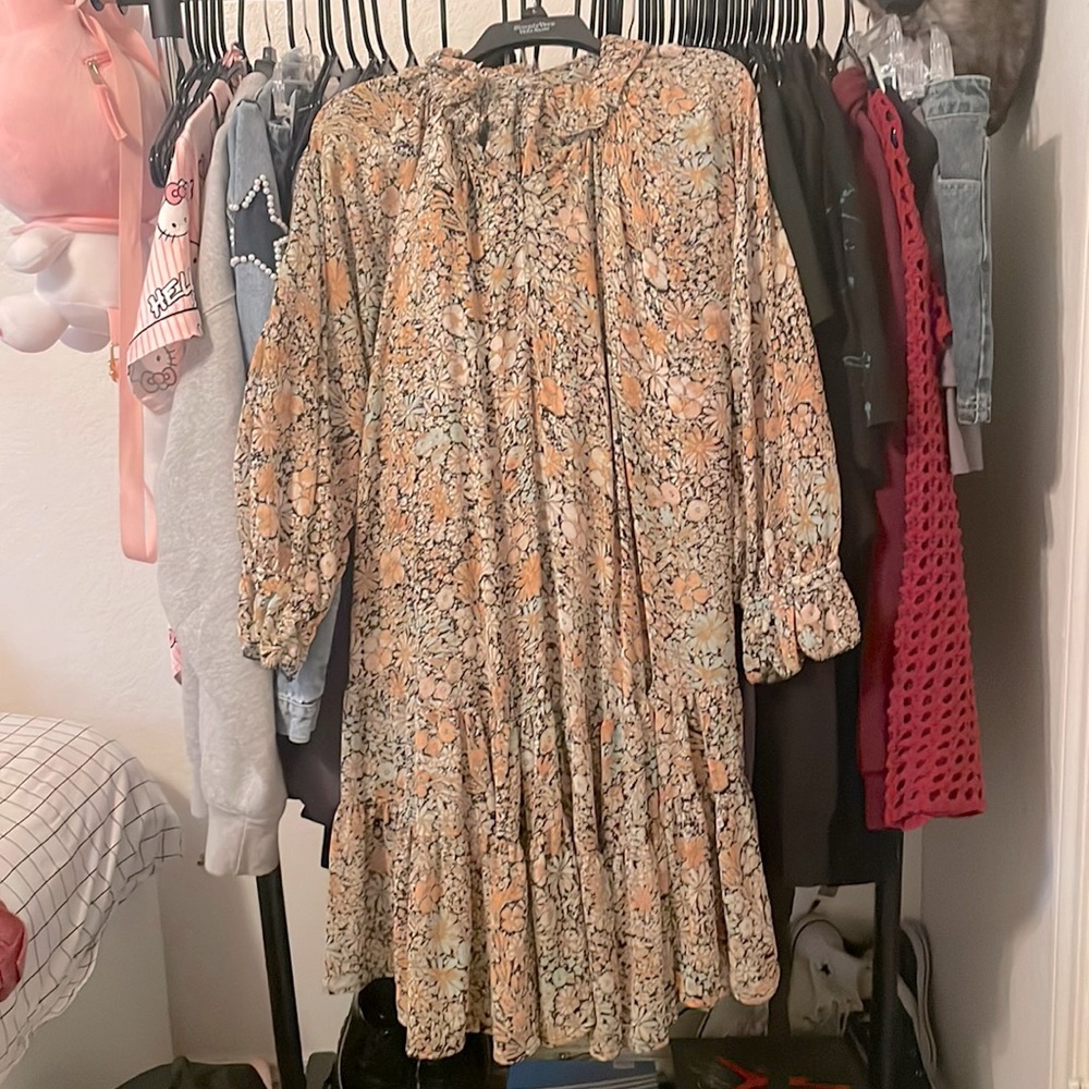 Free people dress /tunic feeling groovy dress